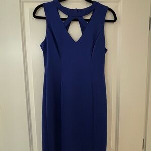 Guess Blue Sleeveless Cocktail Dress